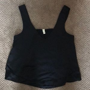 Fancy black tank top